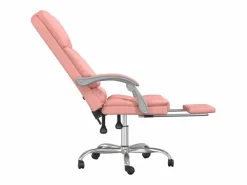 Outlet Silla de oficina reclinable masaje cuero sintético Silla De Oficina