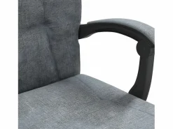 Clearance Silla de oficina reclinable de tela oscuro Silla De Oficina