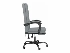 New Silla de oficina reclinable de tela claro Silla De Oficina