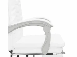Clicnbuy Silla de oficina reclinable cuero sintético