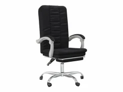 Clicnbuy Silla de oficina reclinable cuero sintético