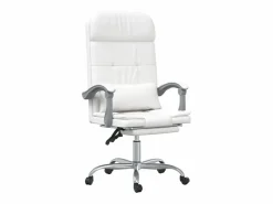 Sale Silla de oficina reclinable masaje cuero sintético Silla De Oficina