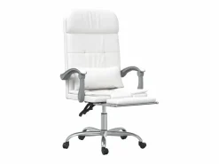 Sale Silla de oficina reclinable masaje cuero sintético Silla De Oficina