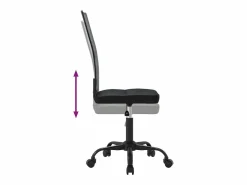 Discount Clicnbuy Silla de oficina tela de malla negra Negro