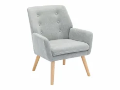 Vente-unique Silla de tela . Estilo escandinavo. SERINO
