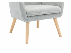 Vente-unique Silla de tela . Estilo escandinavo. SERINO
