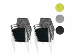 MCW Silla de visita Tucson (juego de 12), asiento , respaldo
