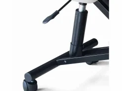 Hot AHD Silla ergonómica de rodillas para oficina modelo sueco metal Balancesteel - Blanco