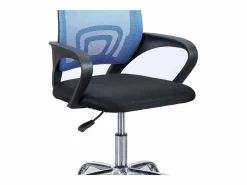 Silla Estudio Oficina Vita Colorido con Reposabrazos y Ruedas 60x102x60 cm Silla De Escritorio