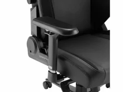 New MAXPODIUM Silla gamer premium con función de masaje, soporta 170 kg – Heavy SMI, Negra Negro