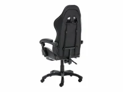 Discount Clicnbuy Silla gaming con reposapiés cuero sintético y camuflaje Negro