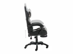 Discount Clicnbuy Silla gaming con reposapiés cuero sintético y camuflaje Negro
