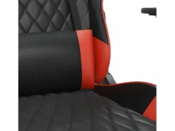 Outlet Clicnbuy Silla gaming cuero sintético y rojo Negro