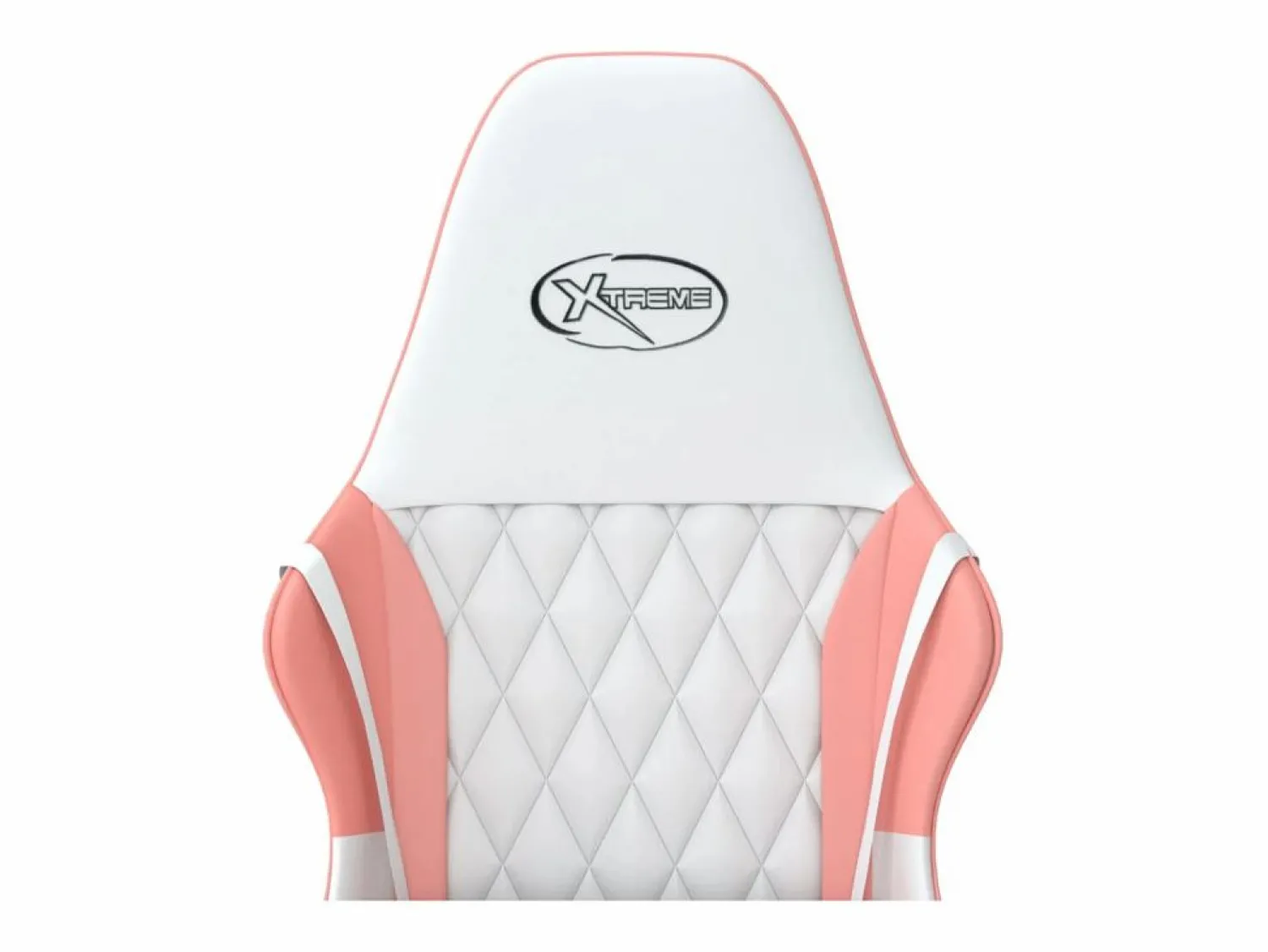 New Silla gaming de masaje cuero sintético blanco y Silla Gaming