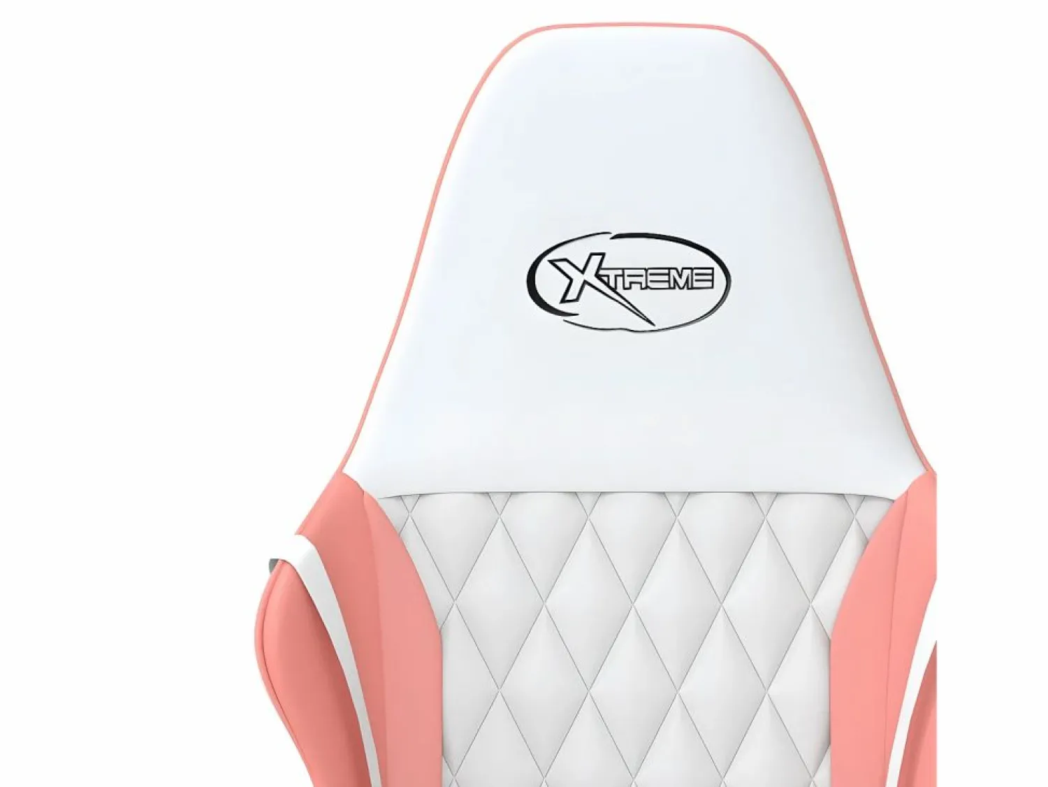 New Silla gaming de masaje cuero sintético blanco y Silla Gaming