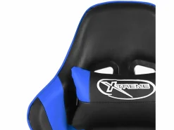 vidaxl Silla gaming giratoria PVC