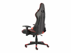 Best vidaxl Silla gaming giratoria PVC Rojo