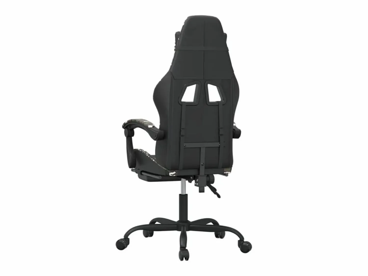 Hot Silla gaming giratoria y reposapiés cuero sintético Silla Gaming
