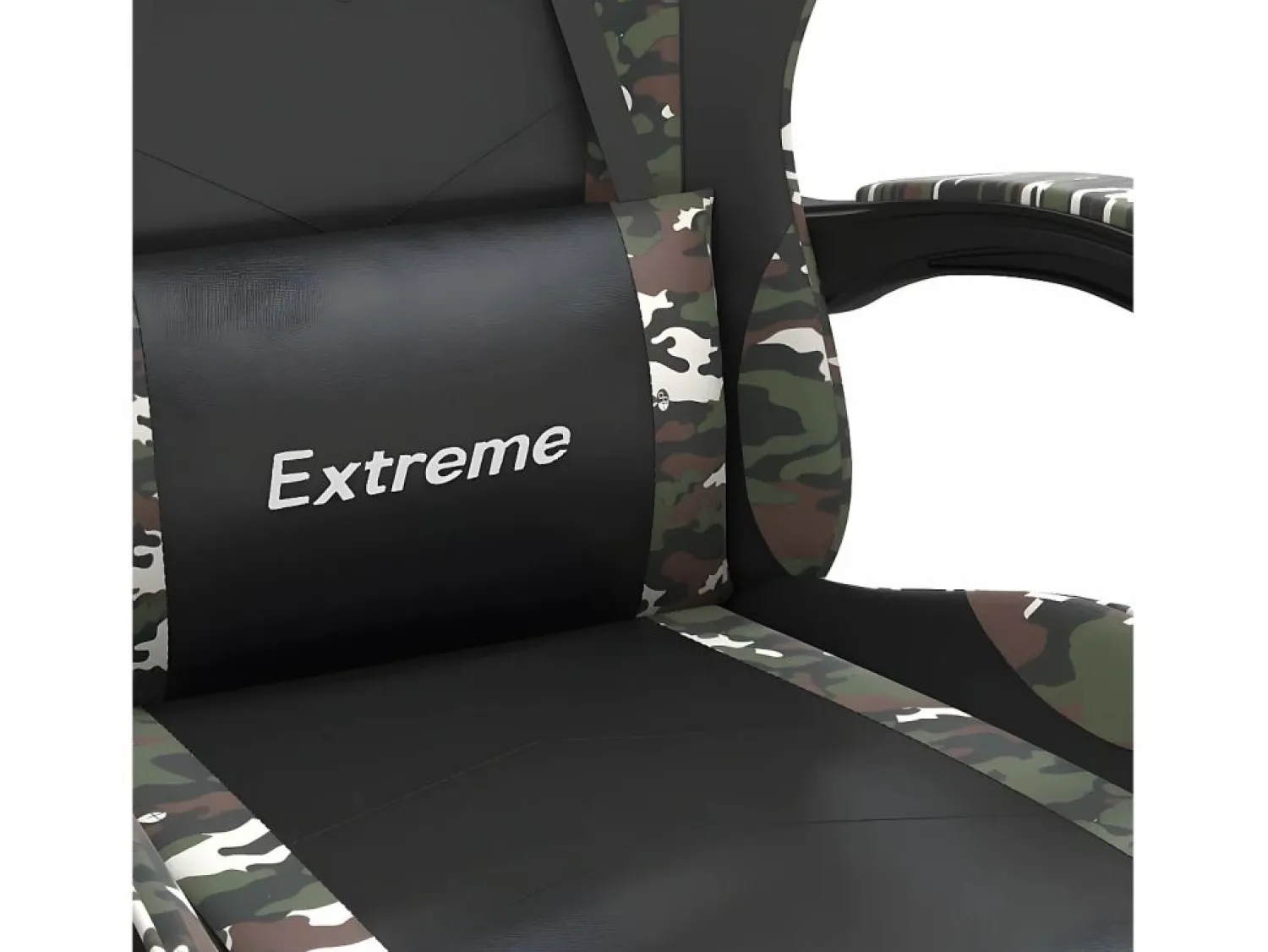Hot Silla gaming giratoria y reposapiés cuero sintético Silla Gaming