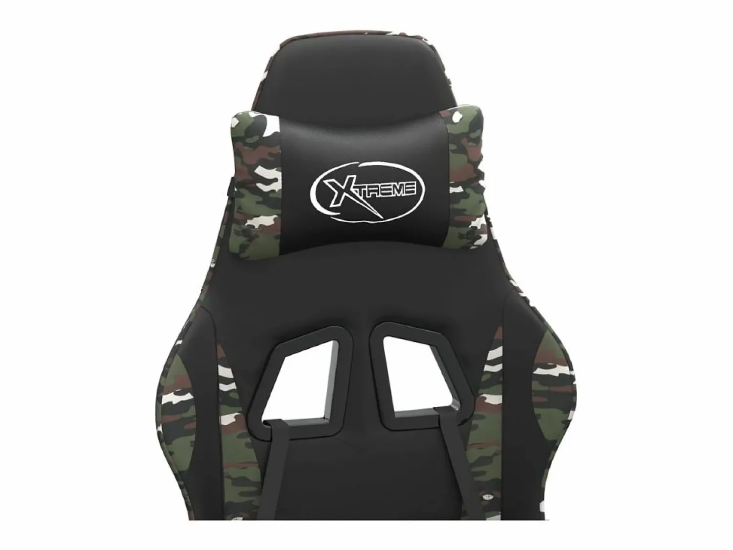 Hot Silla gaming giratoria y reposapiés cuero sintético Silla Gaming
