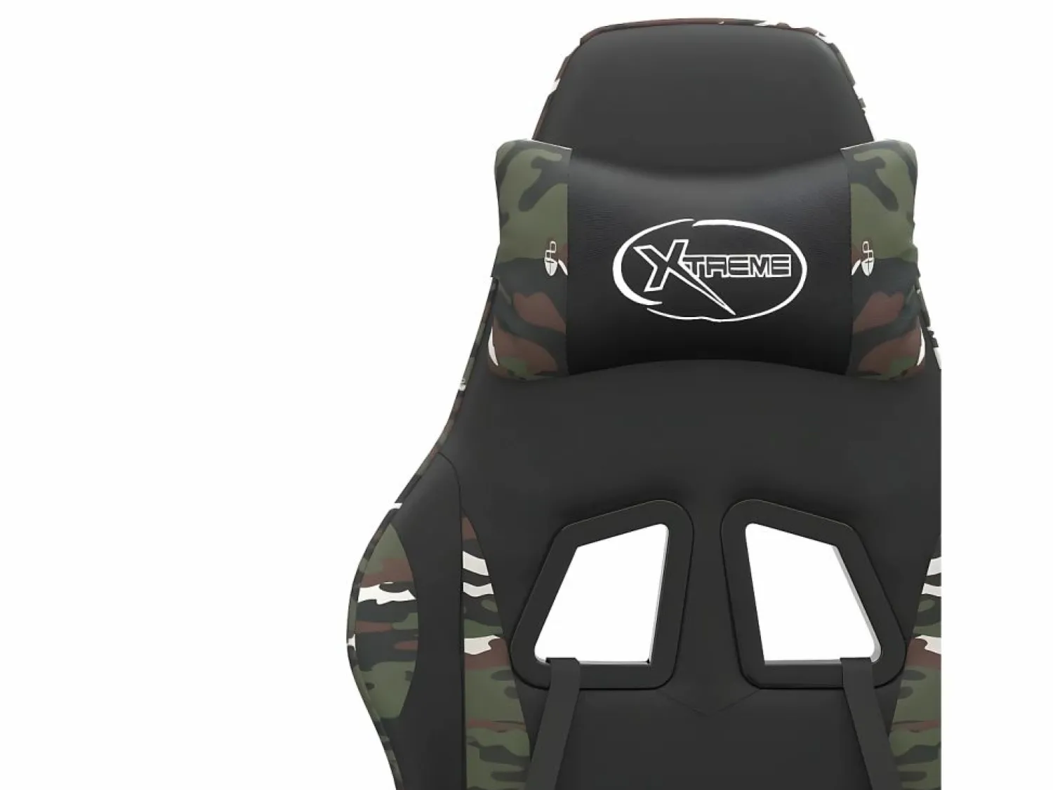 Hot Silla gaming giratoria y reposapiés cuero sintético Silla Gaming