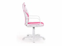 Basic Silla gaming XTR Junior altura regulable símil piel blanco/ 98-108x60x60 cm Adec
