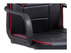 Best Basic Silla Gaming XTR Junior giratoria símil piel /rojo 98-108x60x60 cm Adec Negro