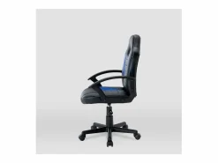 Clearance Silla gaming Zoe tapizada en piel sintética negro/, 92/102cm(alto) 56cm(ancho) 54cm(l Silla Gaming