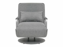 Discount Silla giratoria y sofá cama tela claro ES74824 Sillón Cama
