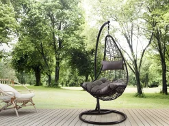 Outlet Silla Mecedora Colgante XN. Muebles de Jardin o Terraza Sillón Colgante
