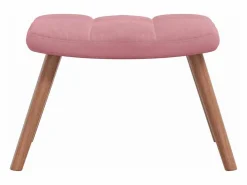 Online Silla mecedora con reposapiés terciopelo Sillón Balancín