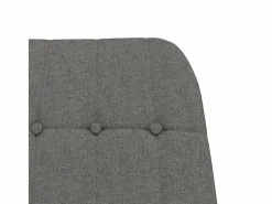 Online vidaxl Silla mecedora de tela claro Gris