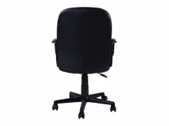 New Silla Oficina Gris Antracita con Ruedas, Regulable y Reposabrazos, 57x103x46 cm Negro