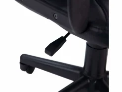 New Silla Oficina Gris Antracita con Ruedas, Regulable y Reposabrazos, 57x103x46 cm Negro