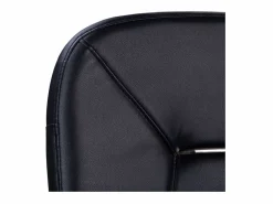 New Silla Oficina Gris Antracita con Ruedas, Regulable y Reposabrazos, 57x103x46 cm Negro