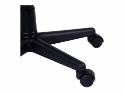 New Silla Oficina Gris Antracita con Ruedas, Regulable y Reposabrazos, 57x103x46 cm Negro