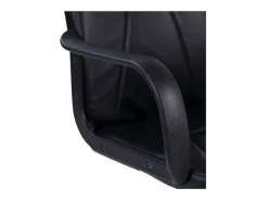 New Silla Oficina Gris Antracita con Ruedas, Regulable y Reposabrazos, 57x103x46 cm Negro