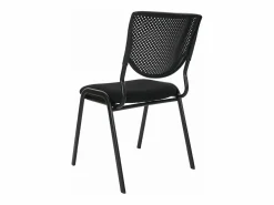 MCW Silla para visitas H401 Apilable (juego de 4), asiento , pies s