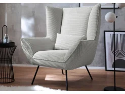 Best Kawola Sillón - Pana - IVA Gris claro
