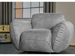Best Kawola Sillón - piel - DAVITO Gris