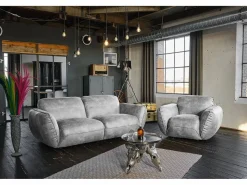 Best Kawola Sillón - piel - DAVITO Gris