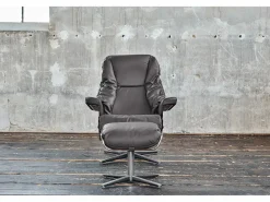 Clearance Kawola Sillón - piel - MODO Gris