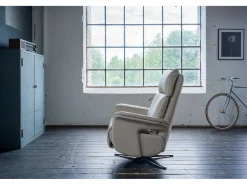Kawola Sillón - piel - NAMA Gris