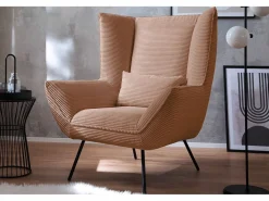 Sale Sillón - marrón Pana - IVA Sillón Escandinavo