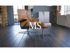 Kawola Sillón - marrón piel - MODO