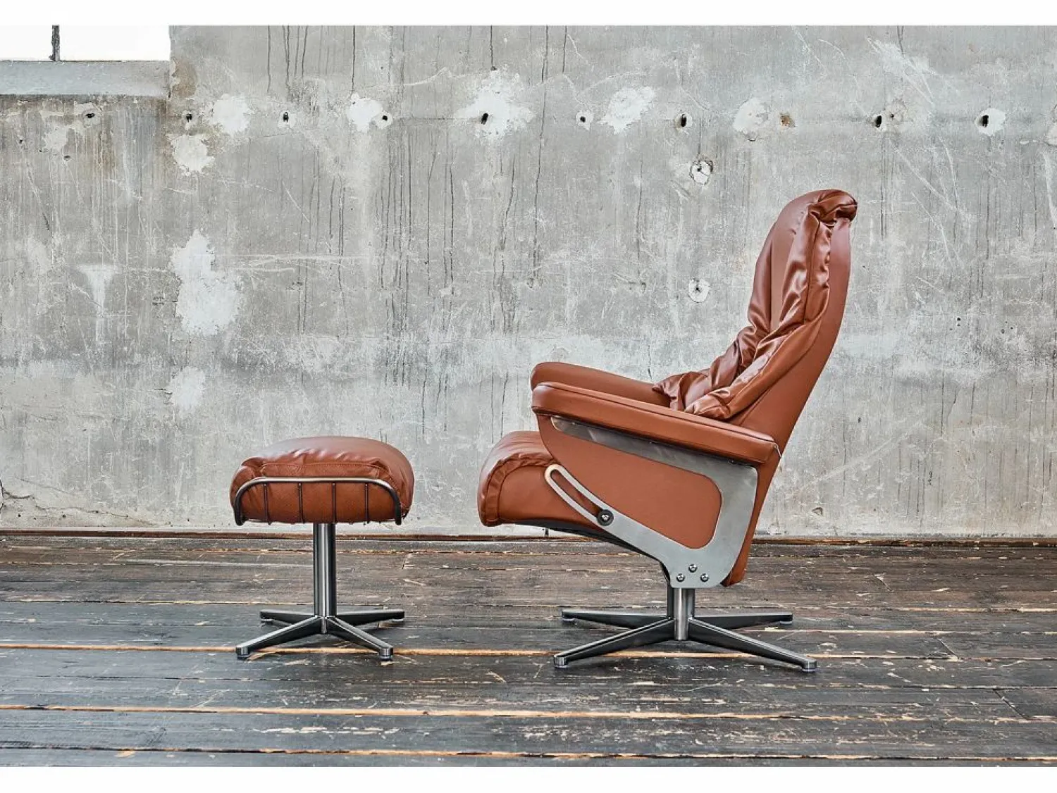 Kawola Sillón - marrón piel - MODO
