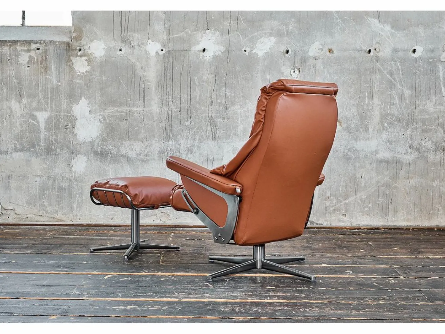 Kawola Sillón - marrón piel - MODO