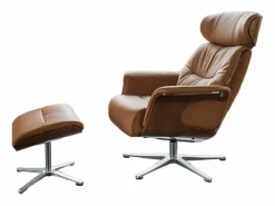 Kawola Sillón - marrón piel - TOSAR