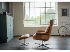 Kawola Sillón - marrón piel - TOSAR