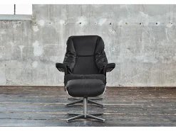 Outlet Kawola Sillón - piel - MODO Negro